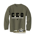 Air Jordan 1 Low OG Medium Olive Matching T-Shirt, Sweatshirts & Hoodies Military Green T-Shirt (Ceo)