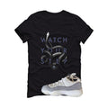 Air Jordan 11 Low Year Of The Snake Black T-Shirt (Watch Your Step)| illcurrency