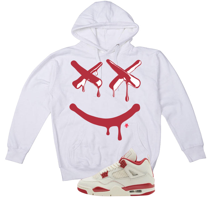 Air Jordan 4 Valentine’s Day (Sierra Red) Matching T-Shirt, Sweatshirts & Hoodies White T-Shirt (Happy Drip)| illcurrency