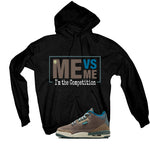 Air Jordan 3 GS We Outside Matching T-Shirt, Sweatshirts & Hoodies Black T-Shirt (Me vs Me)| illcurrency