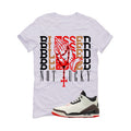 Air Jordan 3 OG World’s Best Dad Matching T-Shirt, Sweatshirts, & Hoodies White T-Shirt (Blessed not lucky)| illcurrency