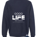 Air Jordan 13 Flint Navy Blue T-Shirt (Bad Choices)| illcurrency
