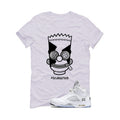 Air Jordan 5 OG White Metallic Matching T-Shirt, Sweatshirts & Hoodies White T-Shirt (Misunderstood)| illcurrency