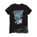 Air Jordan 11 Gamma Blue Matching T-Shirt, Sweatshirts & Hoodies Black T-Shirt (Time Is Money)| illcurrency
