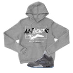 Air Jordan 5 Wolf Grey Matching T-Shirt, Sweatshirts & Hoodies Grey T-Shirt (Authentic)| illcurrency