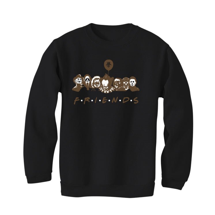Jordan 1 Retro High OG Palomino - Black T-Shirt (F R I E N D S)