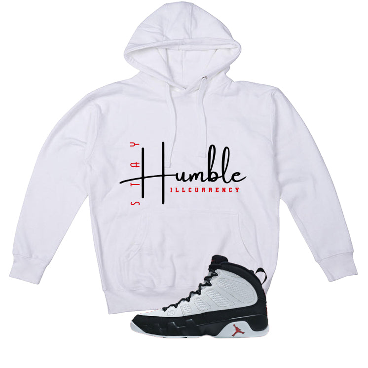 Air Jordan 9 OG Space Jam Matching T-Shirt Stay Humble
