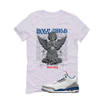 Air Jordan 3 True Blue Matching T-Shirt White T-Shirt (Holy Child)| illcurrency