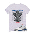 Air Jordan 3 True Blue Matching T-Shirt White T-Shirt (Holy Child)| illcurrency