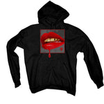 Air Jordan 13 Wolf Grey - Black T-Shirt (LIPSTICK)