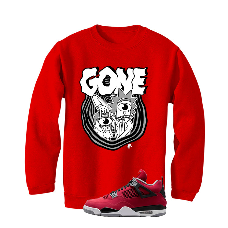 Air Jordan 4 Toro Bravo Matching T-Shirt, Sweatshirts, & Hoodies Red T-Shirt (Gone)| illcurrency