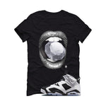 Air Jordan 6 Oreo Matching T-Shirt Black T-Shirt (Diamond)| illcurrency