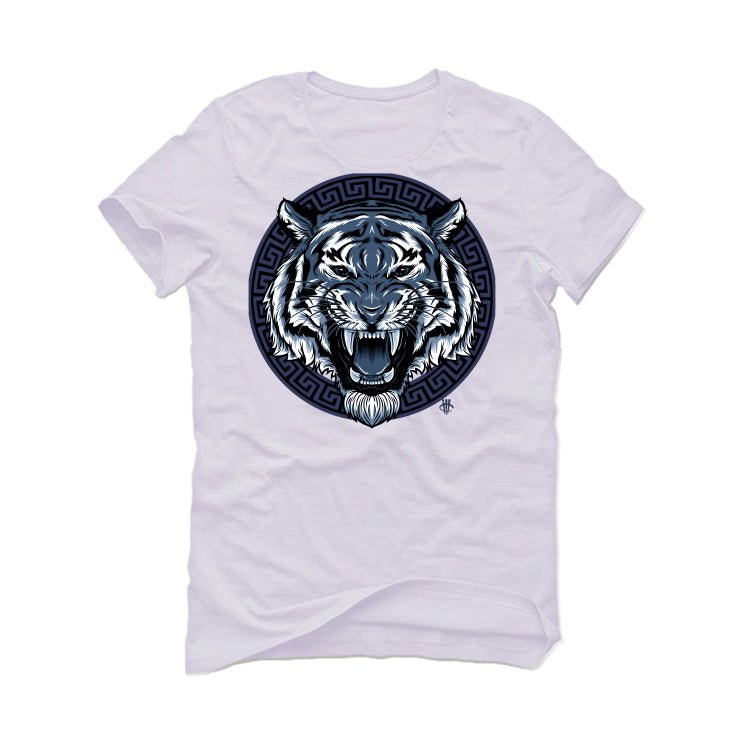 Air Jordan 5 “Georgetown” | illcurrency White T-Shirt (ANGRY TIGER)