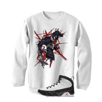 Air Jordan 9 OG Space Jam Matching T-Shirt White T-Shirt (Venom)| illcurrency