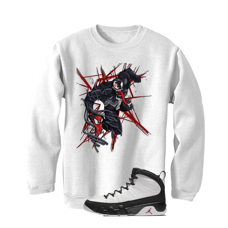 Air Jordan 9 OG Space Jam Matching T-Shirt White T-Shirt (Venom)| illcurrency