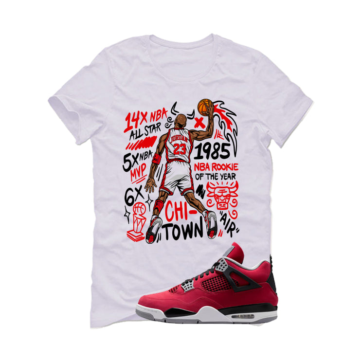 Air Jordan 4 Toro Bravo Matching T-Shirt, Sweatshirts, & Hoodies White T-Shirt (85 Rookie)| illcurrency