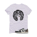 Air Jordan 1 Low OG Mocha White T-Shirt (Head High)| illcurrency