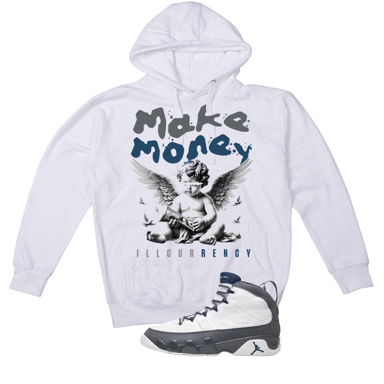 Air Jordan 9 Flint Grey Matching T-Shirt, Sweatshirts & Hoodies White T-Shirt (Make Money)| illcurrency
