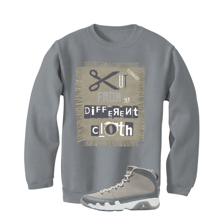Air Jordan 9 Cool Grey Grey T-Shirt (Cut from a different cloth)| illcurrency