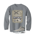 Air Jordan 9 Cool Grey Grey T-Shirt (Cut from a different cloth)| illcurrency