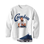 Air Jordan 13 Flint White T-Shirt (Crenshaw)| illcurrency
