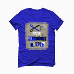 Air Jordan 2 Low Varsity Royal - Royal Blue T-Shirt (Cut from a different cloth)