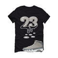 Air Jordan 9 Cool Grey Black T-Shirt (23)| illcurrency