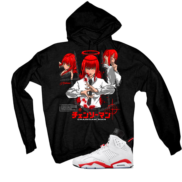 Air Jordan 6 White Infrared Matching T-Shirt Makima