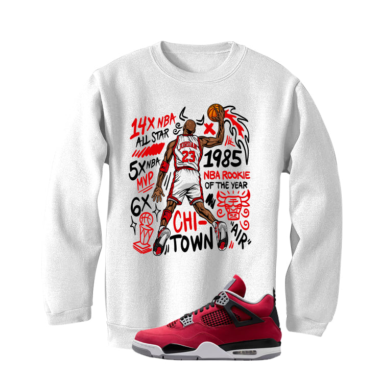 Air Jordan 4 Toro Bravo Matching T-Shirt, Sweatshirts, & Hoodies White T-Shirt (85 Rookie)| illcurrency