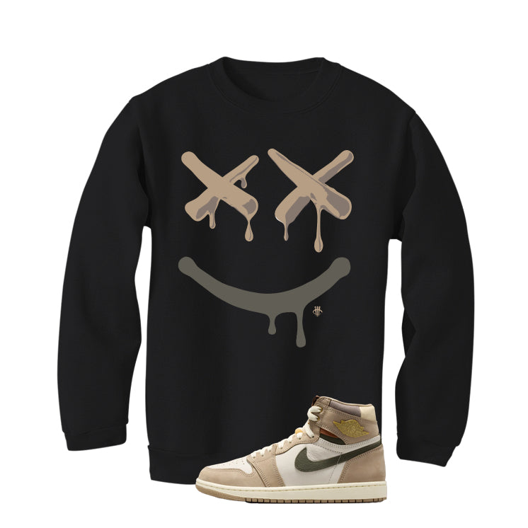 Air Jordan 1 High OG WMNS Shop Jacket Matching T-Shirt, Sweatshirts, & Hoodies Black T-Shirt (Happy Drip)| illcurrency
