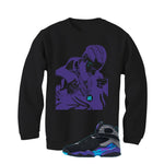 Air Jordan 8 OG Aqua Black T-Shirt (Nipsey)| illcurrency
