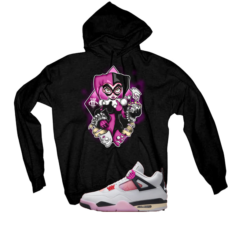 Air Jordan 4 Comic Matching T-Shirt Black T-Shirt (Jack in a Box)| illcurrency