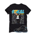 Air Jordan 11 Gamma Blue Matching T-Shirt, Sweatshirts & Hoodies Black T-Shirt (Stay ill Bear)| illcurrency