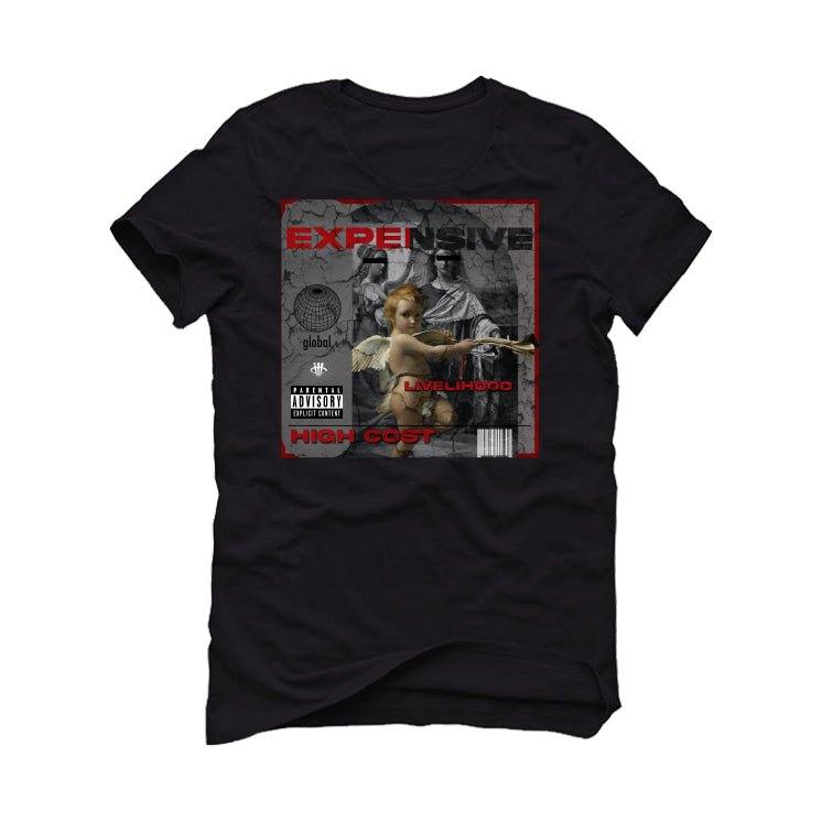Air Jordan 6 “Toro Bravo” Black T-Shirt (EXPENSIVE LIVELIHOOD)