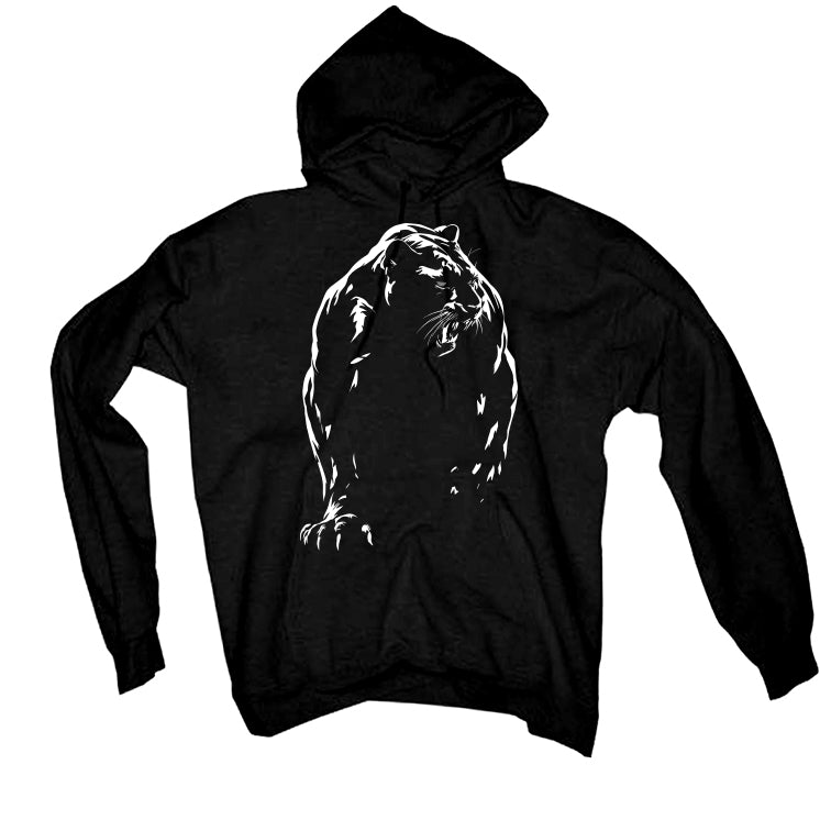 Air Jordan 4 Black Cat Matching T-Shirt, Sweatshirts & Hoodies Black T-Shirt (Panther)| illcurrency