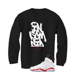 Air Jordan 6 White Infrared Matching T-Shirt Insomnia