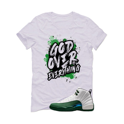 Air Jordan 12 Bucks Matching T-Shirt God Over Everything
