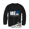 Air Jordan 1 High OG All-Star Matching T-Shirt, Sweatshirts & Hoodies Black T-Shirt (Me Vs ME)