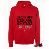 Matching hoodie, same design