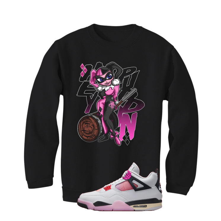 Air Jordan 4 Comic Matching T-Shirt Black T-Shirt (Hey Puddin!!)| illcurrency