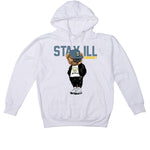 AIR JORDAN 13 “BLUE GREY” | illcurrency White T-Shirt (Stay ill Bear)