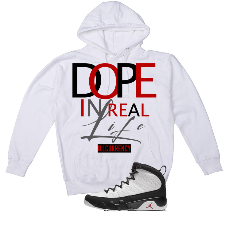 Air Jordan 9 OG Space Jam Matching T-Shirt White T-Shirt (Dope In Real Life)| illcurrency