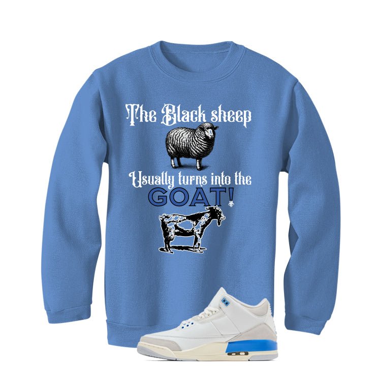 Air Jordan 3 Lucky Shorts Carolina Blue T-Shirt (the black sheep usually turns into the GOAT!)| illcurrency