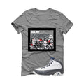 Air Jordan 9 Flint Grey Matching T-Shirt, Sweatshirts & Hoodies Grey T-Shirt (All My Friends Are Dead)| illcurrency