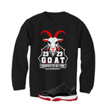 Air Jordan 11 Low Bred Black T-Shirt (GOAT 23)| illcurrency