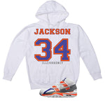 Bo Jackson’s Nike Air Trainer SC Auburn White T-Shirt (Bo Jackson 34)| illcurrency