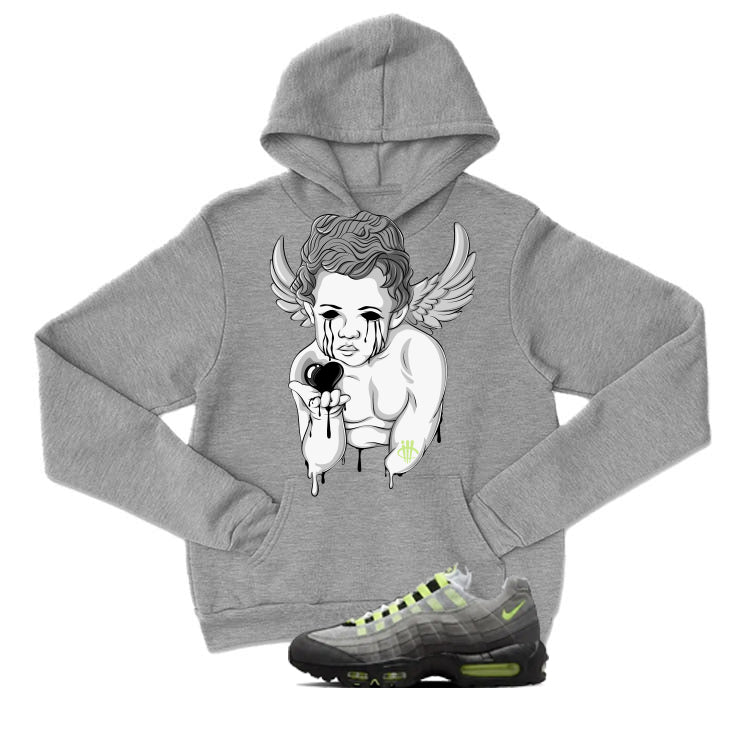 Nike Air Max 95 Neon Matching T-Shirt, Sweatshirts, & Hoodies Grey T-Shirt (Dark Angel)| illcurrency