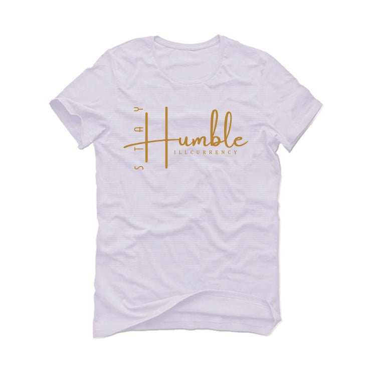 Air Jordan 13 “Wheat” | illcurrency White T-Shirt (Stay Humble)