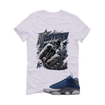 Air Jordan 13 Flint White T-Shirt (illcurrency motocross)| illcurrency