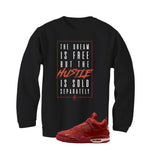 Nigel Sylvester x Air Jordan 4 Brick by Brick Black T-Shirt (DREAM IS FREE)| illcurrency